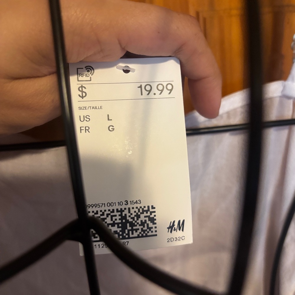 H&M Puff Sleeve Ruched Crop Blouse - Picture 3 of 5